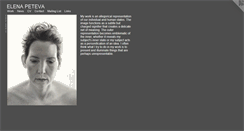 Desktop Screenshot of elenapeteva.com